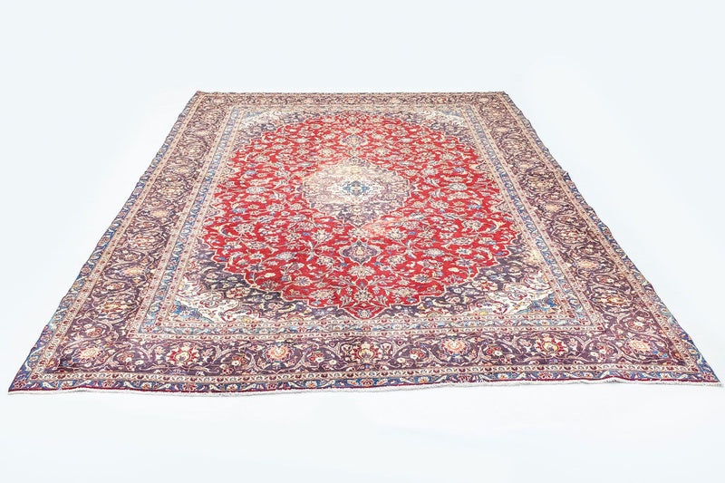 Tappeto Persero - Keshan - 382 x 290 cm - rosso