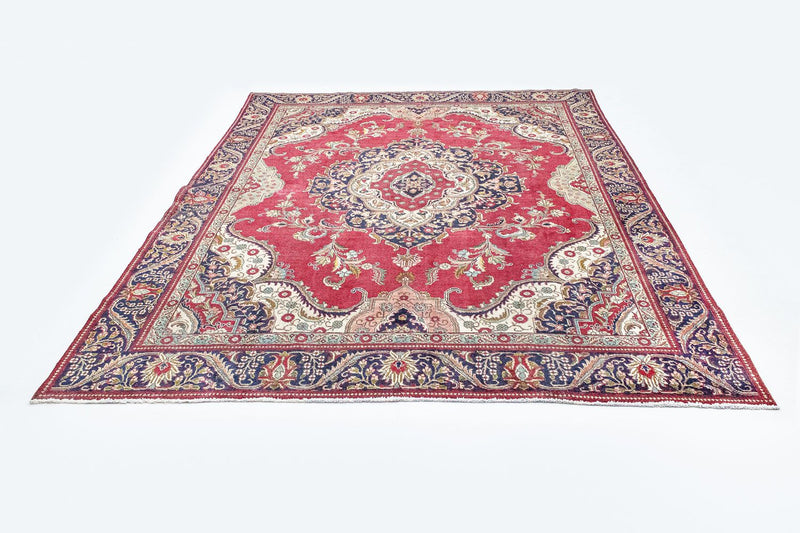 Tappeto Persero - Tabriz - 367 x 277 cm - rosso
