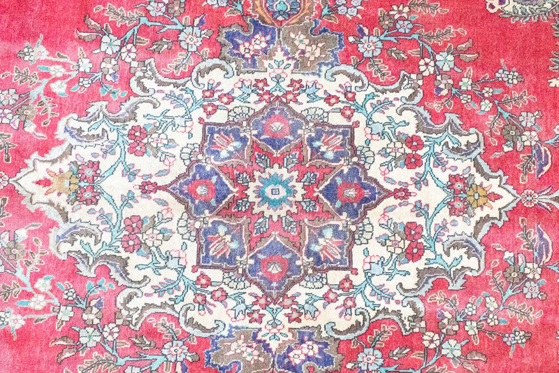 Tappeto Persero - Tabriz - 393 x 285 cm - rosso