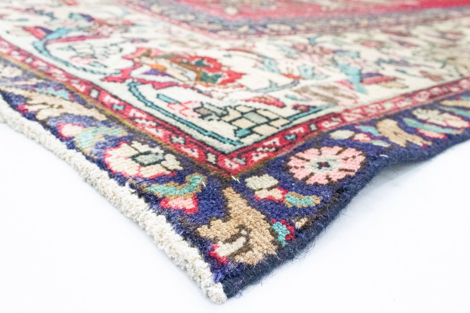 Tappeto Persero - Tabriz - 393 x 285 cm - rosso