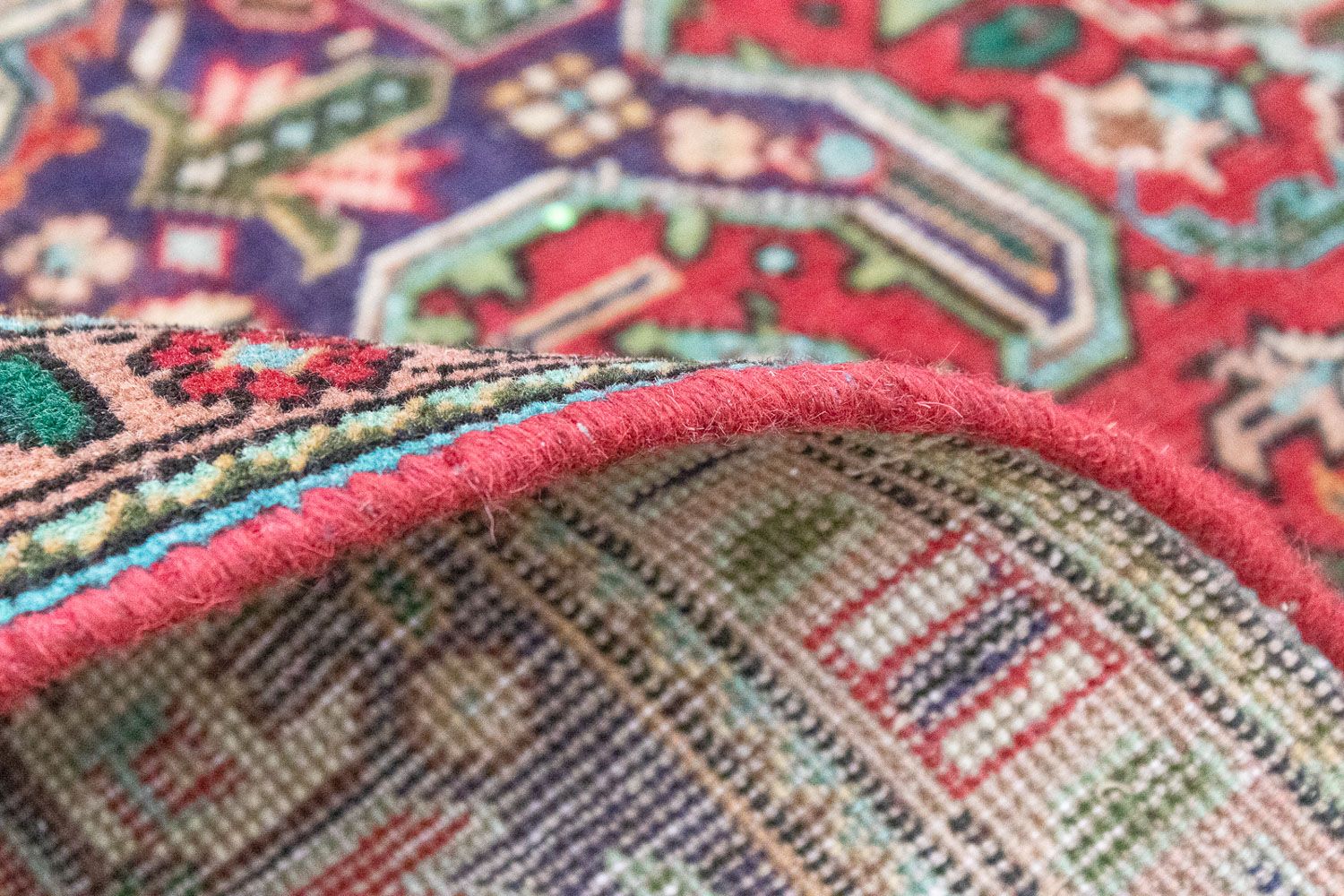Tappeto Persero - Tabriz - 334 x 242 cm - rosso
