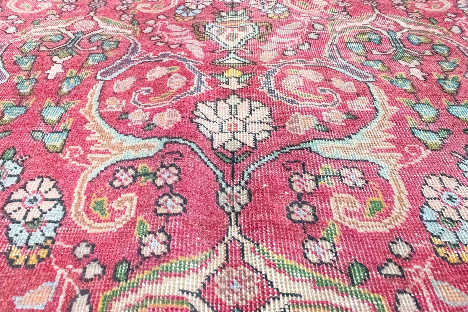 Tappeto Persero - Tabriz - 323 x 225 cm - rosso