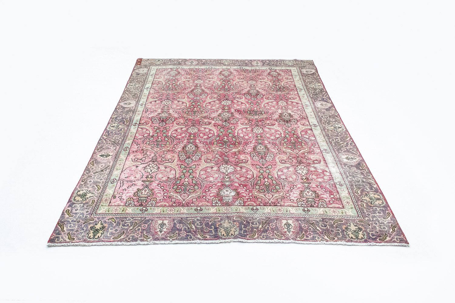 Tappeto Persero - Tabriz - 323 x 225 cm - rosso