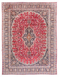 Tappeto Persero - Keshan - 387 x 296 cm - rosso