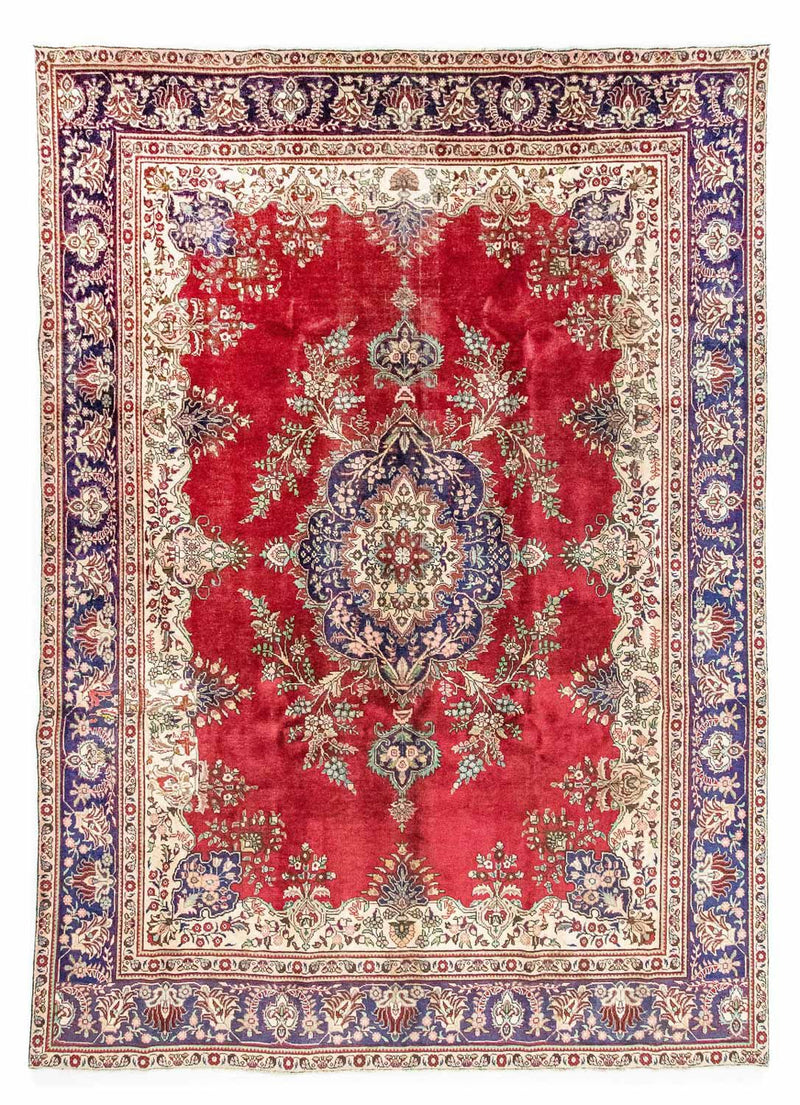 Tappeto Persero - Tabriz - 387 x 290 cm - rosso
