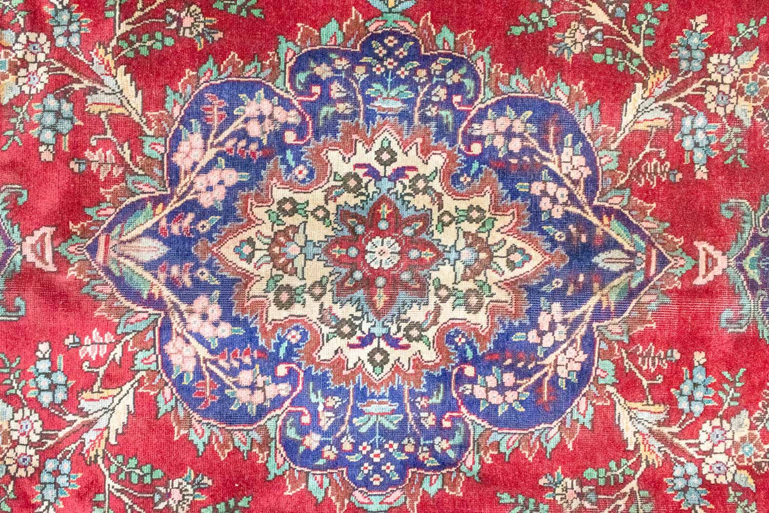 Tappeto Persero - Tabriz - 387 x 290 cm - rosso