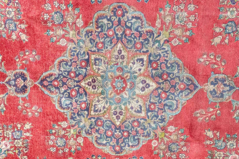 Tappeto Persero - Tabriz - 365 x 278 cm - rosso