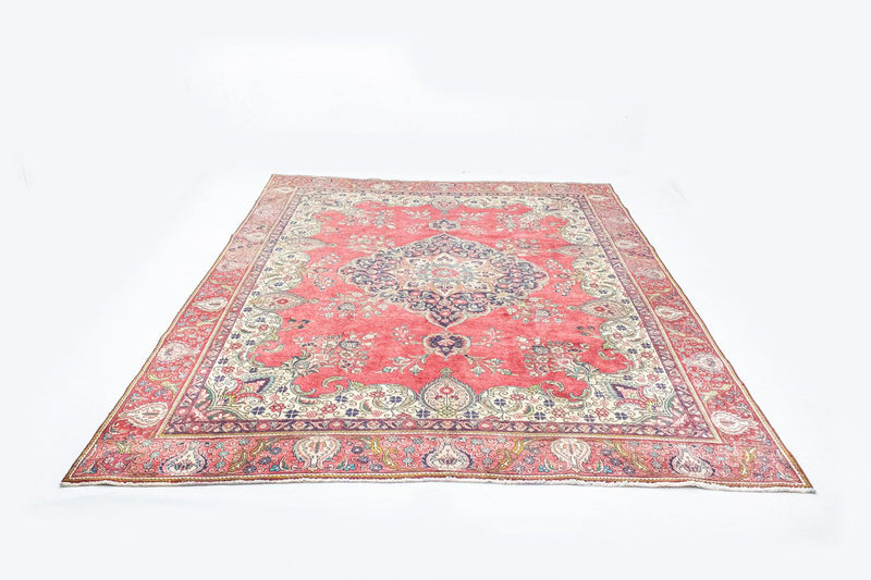 Tappeto Persero - Tabriz - 365 x 278 cm - rosso