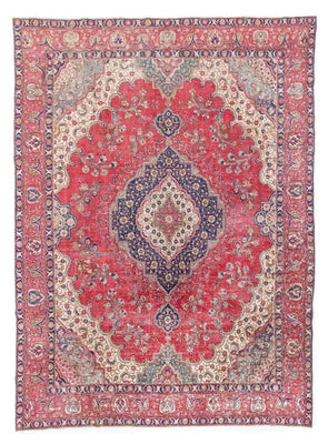Tappeto Persero - Tabriz - 377 x 281 cm - rosso