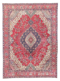 Tappeto Persero - Tabriz - 377 x 281 cm - rosso