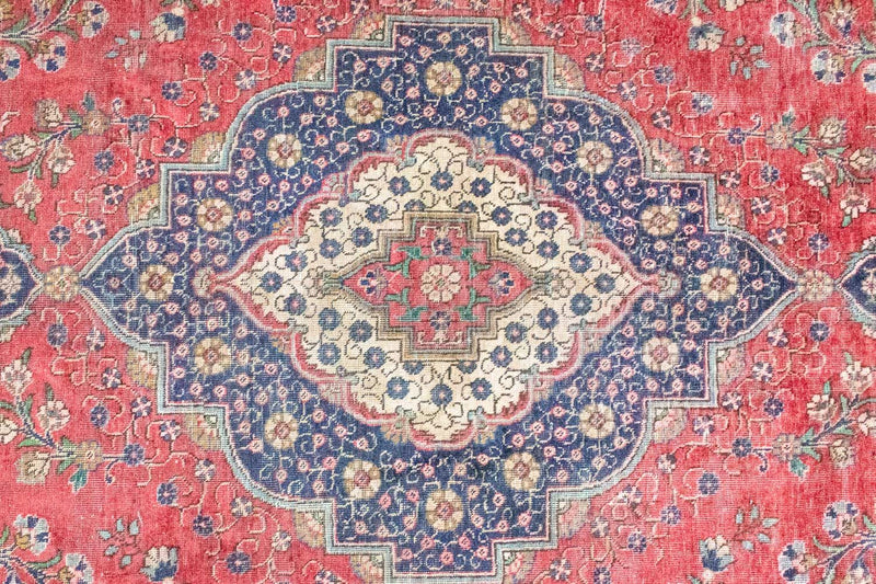 Tappeto Persero - Tabriz - 377 x 281 cm - rosso