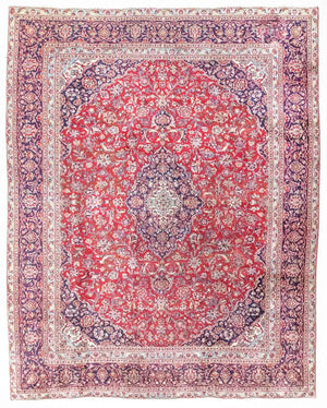 Tappeto Persero - Keshan - 367 x 282 cm - rosso