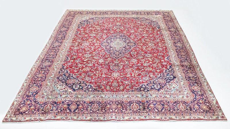 Tappeto Persero - Keshan - 367 x 282 cm - rosso