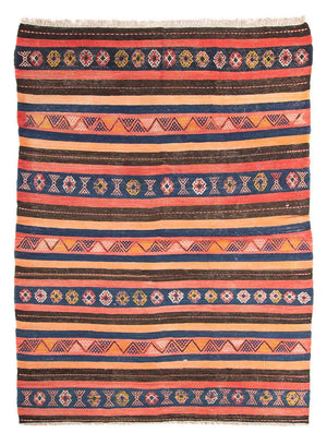 Tappeto Kelim - Vecchio - 220 x 155 cm - multicolore