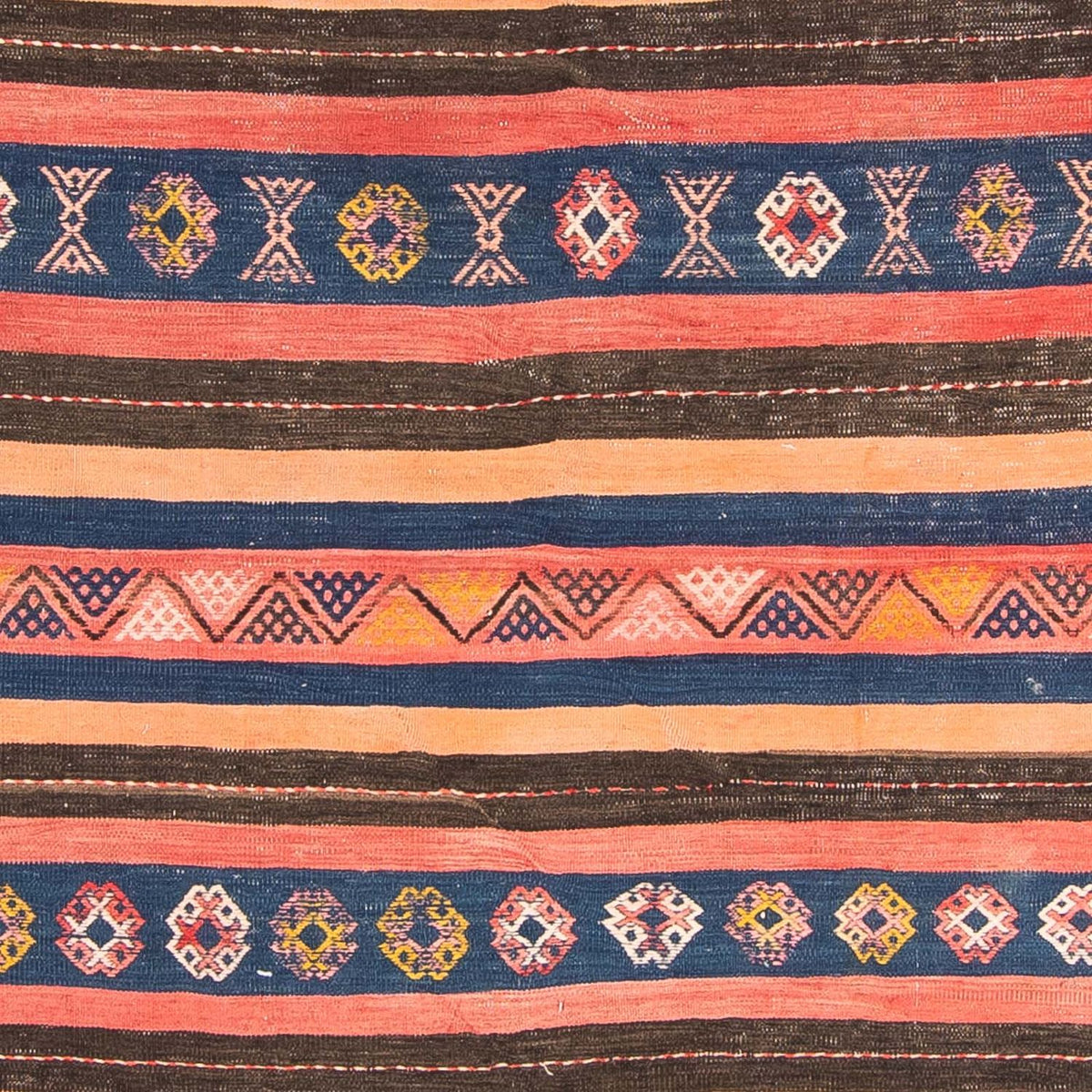 Tappeto Kelim - Vecchio - 220 x 155 cm - multicolore