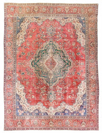 Tappeto Persero - Tabriz - 380 x 284 cm - rosso – product image