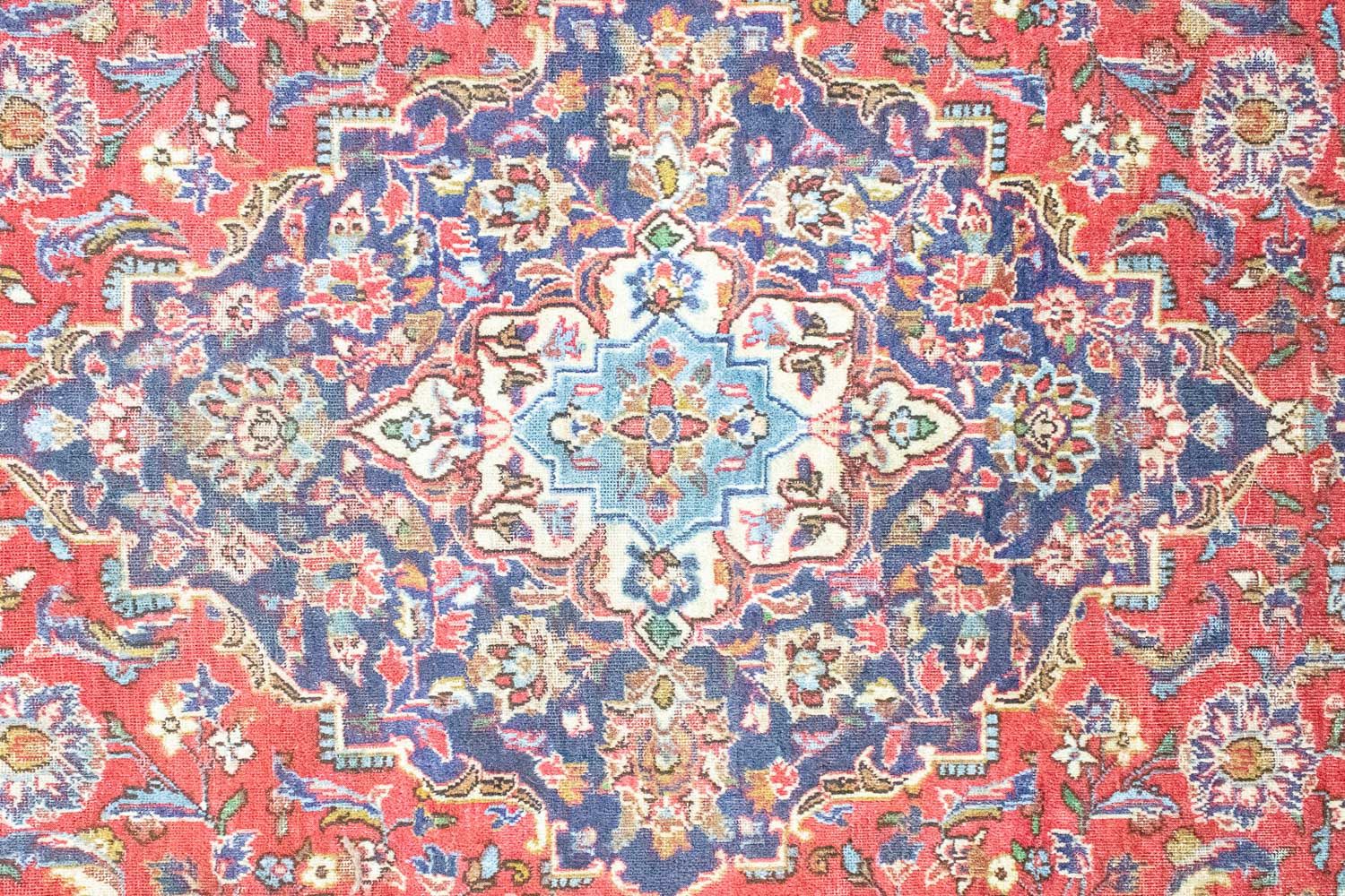 Tappeto Persero - Keshan - 410 x 274 cm - rosso