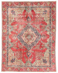 Tappeto Persero - Tabriz - 357 x 272 cm - rosso