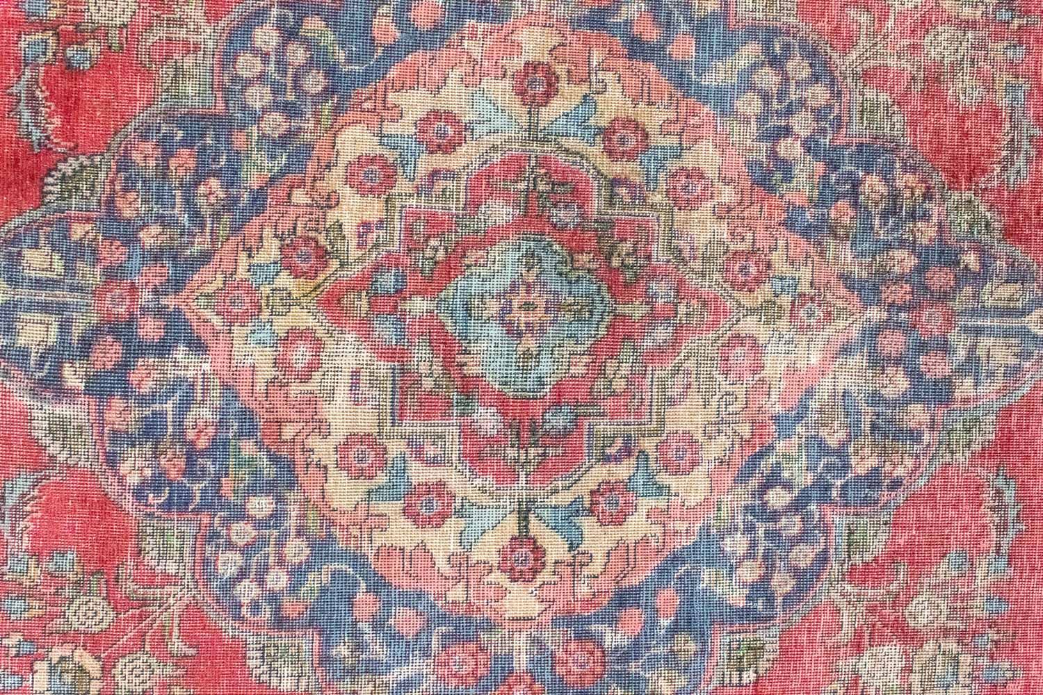 Tappeto Persero - Tabriz - 357 x 272 cm - rosso
