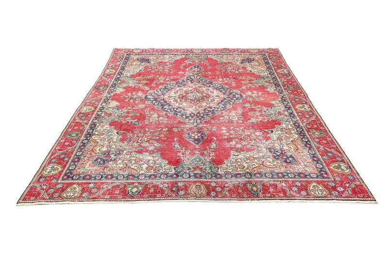 Tappeto Persero - Tabriz - 357 x 272 cm - rosso