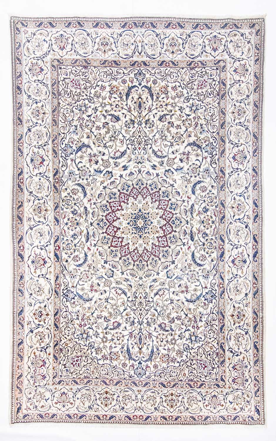 Tappeto Persero - Nain - Reale - 338 x 210 cm - beige