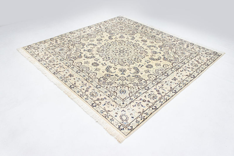 Tappeto Persero - Nain - Reale quadrato  - 200 x 193 cm - beige