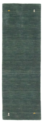 Tappeto corsia Tappeto Gabbeh - Softy - 184 x 62 cm - verde