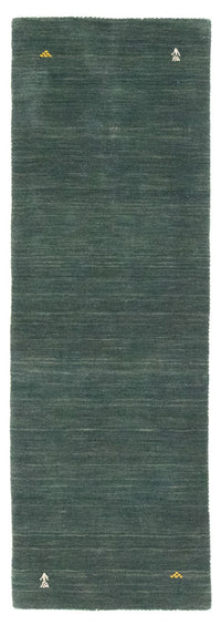 Tappeto corsia Tappeto Gabbeh - Softy - 184 x 62 cm - verde