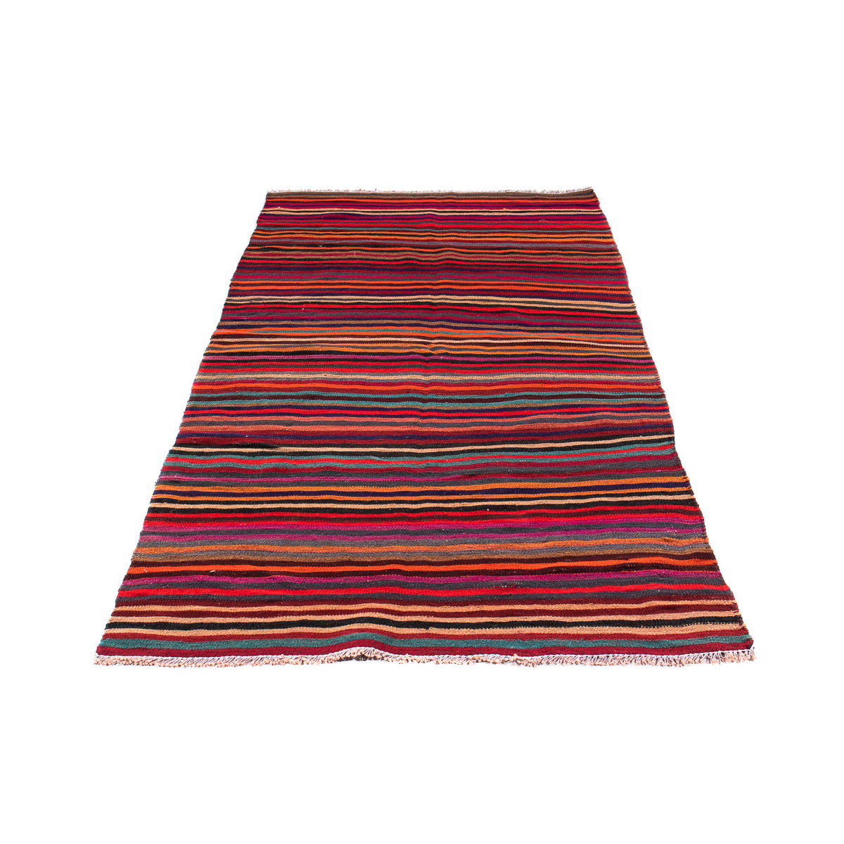 Tappeto Kelim - Vecchio - 200 x 110 cm - multicolore