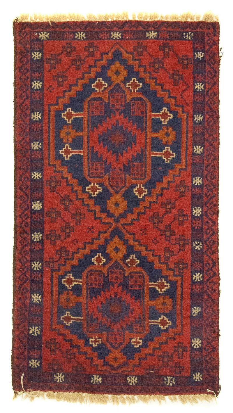 Tappeto Belutsch - 127 x 70 cm - rosso