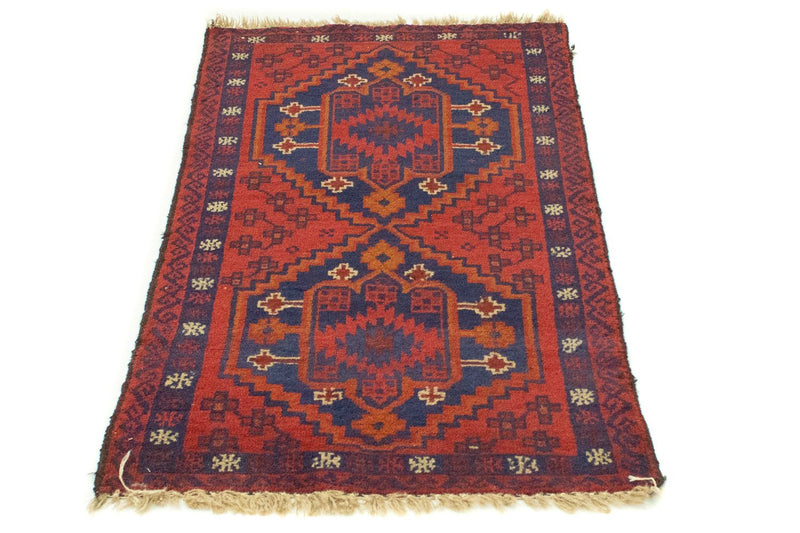 Tappeto Belutsch - 127 x 70 cm - rosso