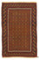 Tappeto Belutsch - 125 x 79 cm - marrone