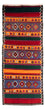 Tappeto corsia Tappeto Kelim - Vecchio - 350 x 140 cm - multicolore
