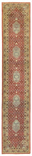 Tappeto corsia Tappeto orientale - 400 x 80 cm - rosso