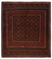 Tappeto Kelim - Orientale - 139 x 118 cm - marrone