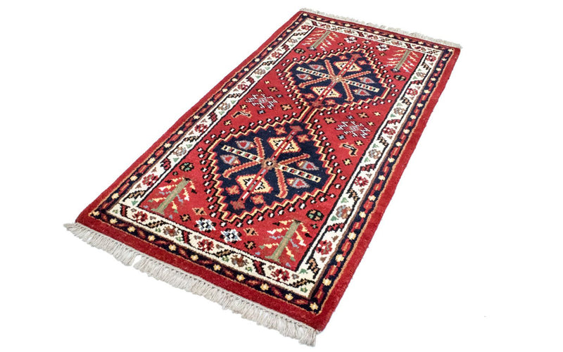 Tappeto orientale - 160 x 90 cm - rosso