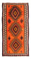 Tappeto corsia Tappeto Kelim - Vecchio - 265 x 145 cm - multicolore