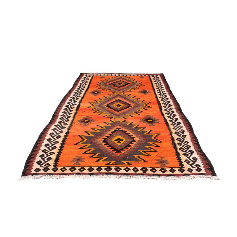 Tappeto corsia Tappeto Kelim - Vecchio - 265 x 145 cm - multicolore