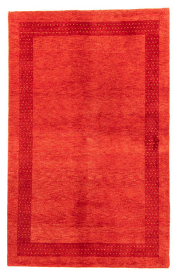 Tappeto Gabbeh - Indus - 245 x 154 cm - rosso scuro