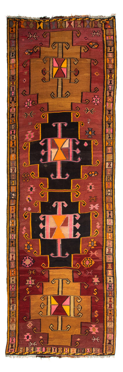 Kilim antico Tappeto 130x375cm