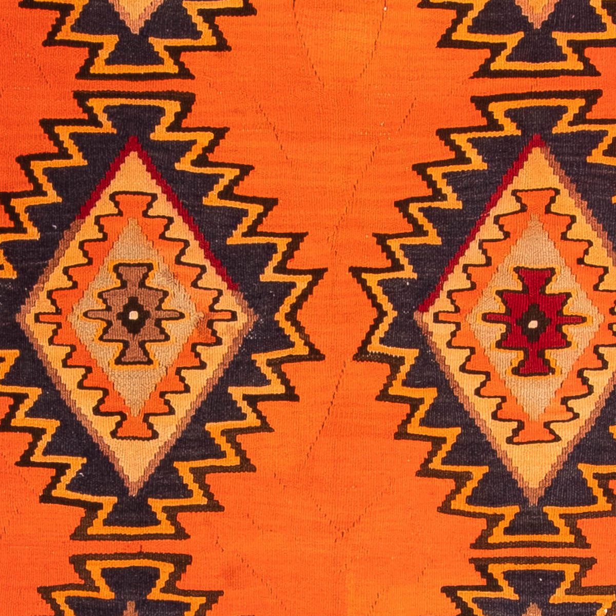 Tappeto corsia Tappeto Kelim - Vecchio - 290 x 140 cm - multicolore