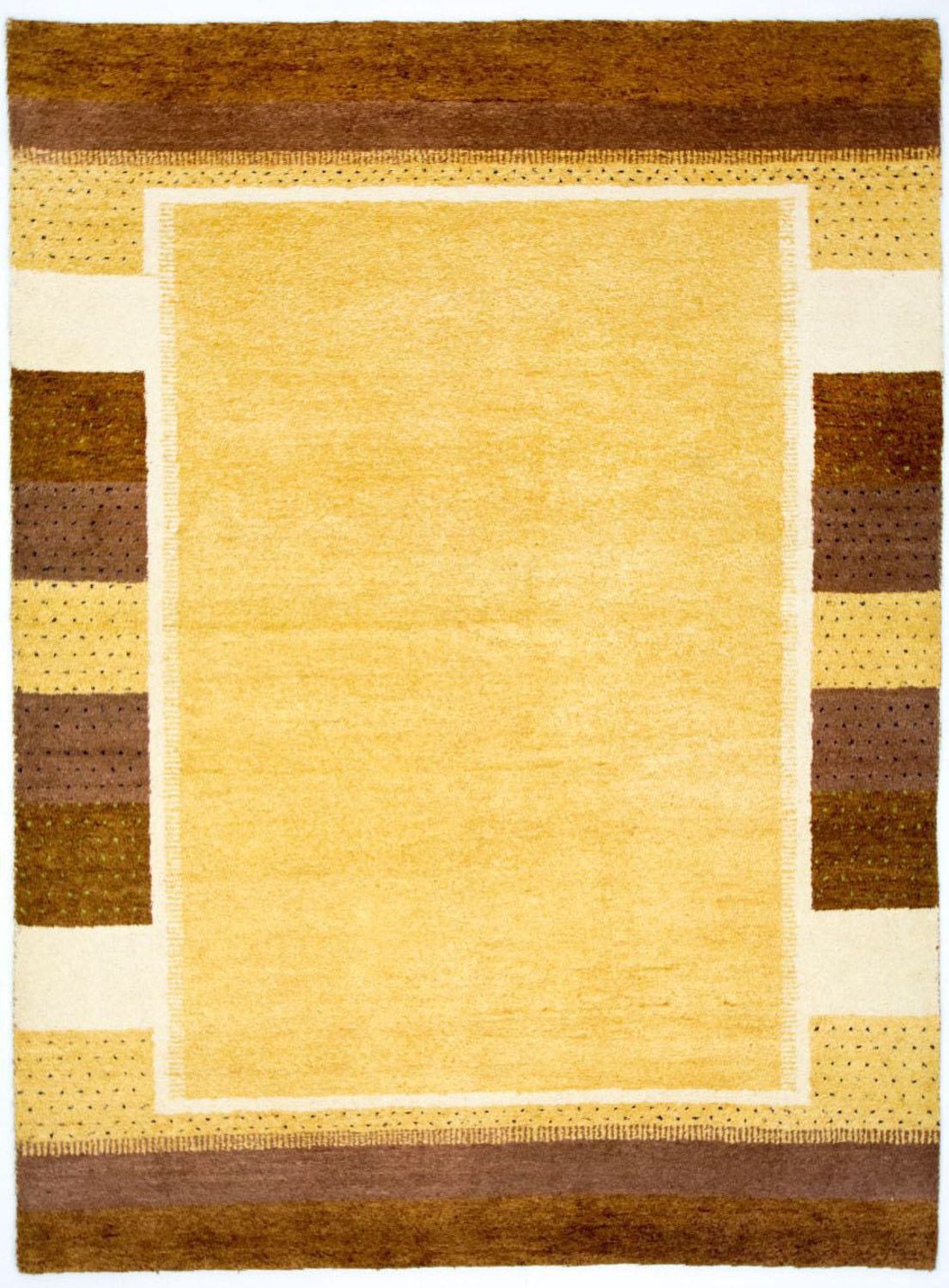 Tappeto Gabbeh - Indus - 239 x 174 cm - oro