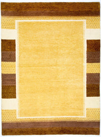Tappeto Gabbeh - Indus - 239 x 174 cm - oro