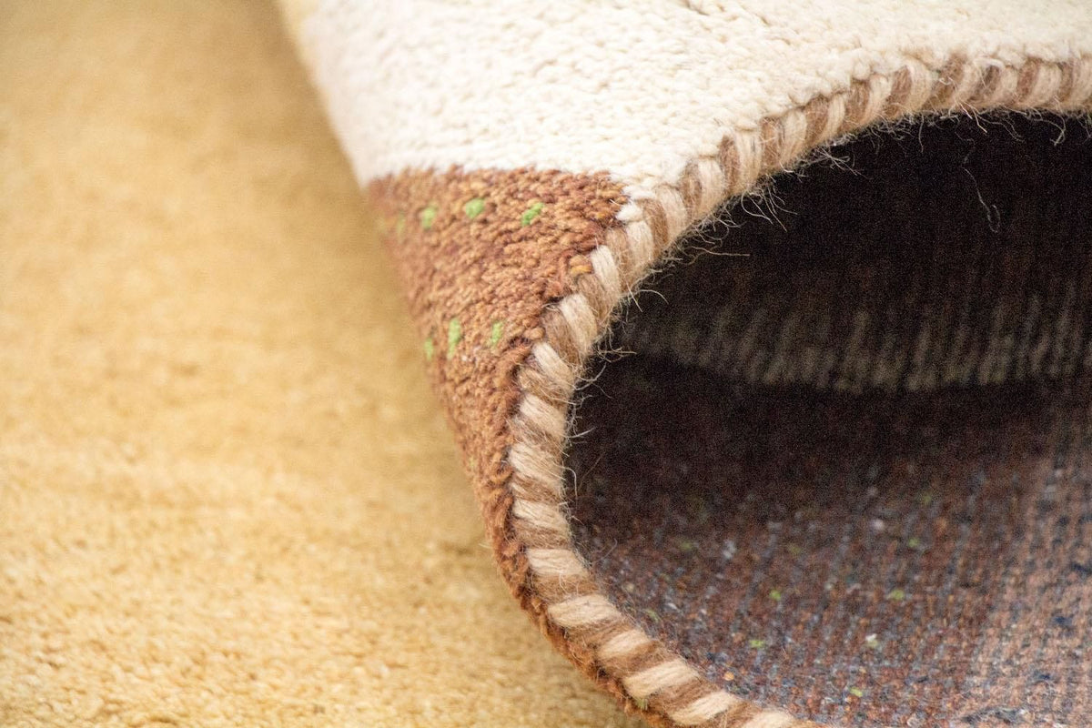 Tappeto Gabbeh - Indus - 239 x 174 cm - oro