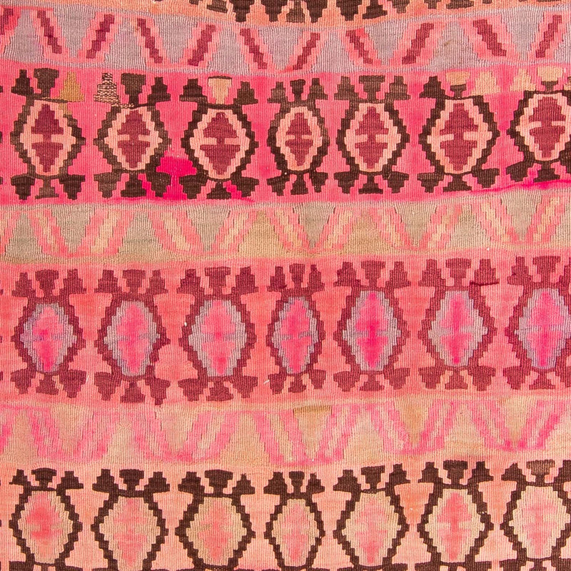 Tappeto corsia Tappeto Kelim - Vecchio - 390 x 178 cm - multicolore