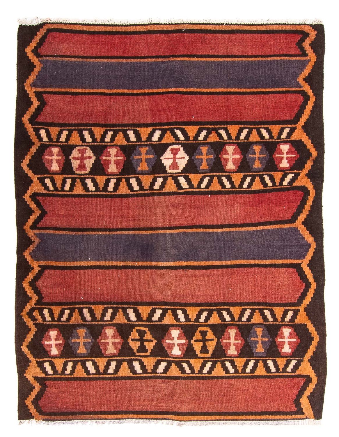 Tappeto Kelim - Vecchio - 180 x 140 cm - multicolore