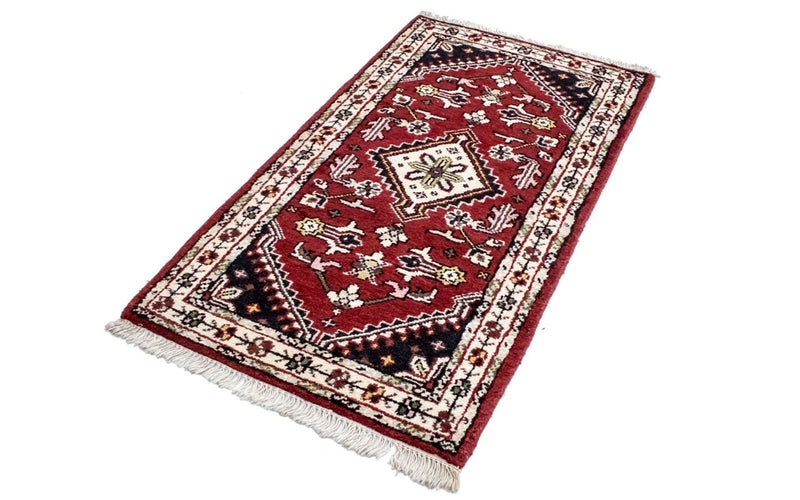 Tappeto orientale - 160 x 90 cm - rosso