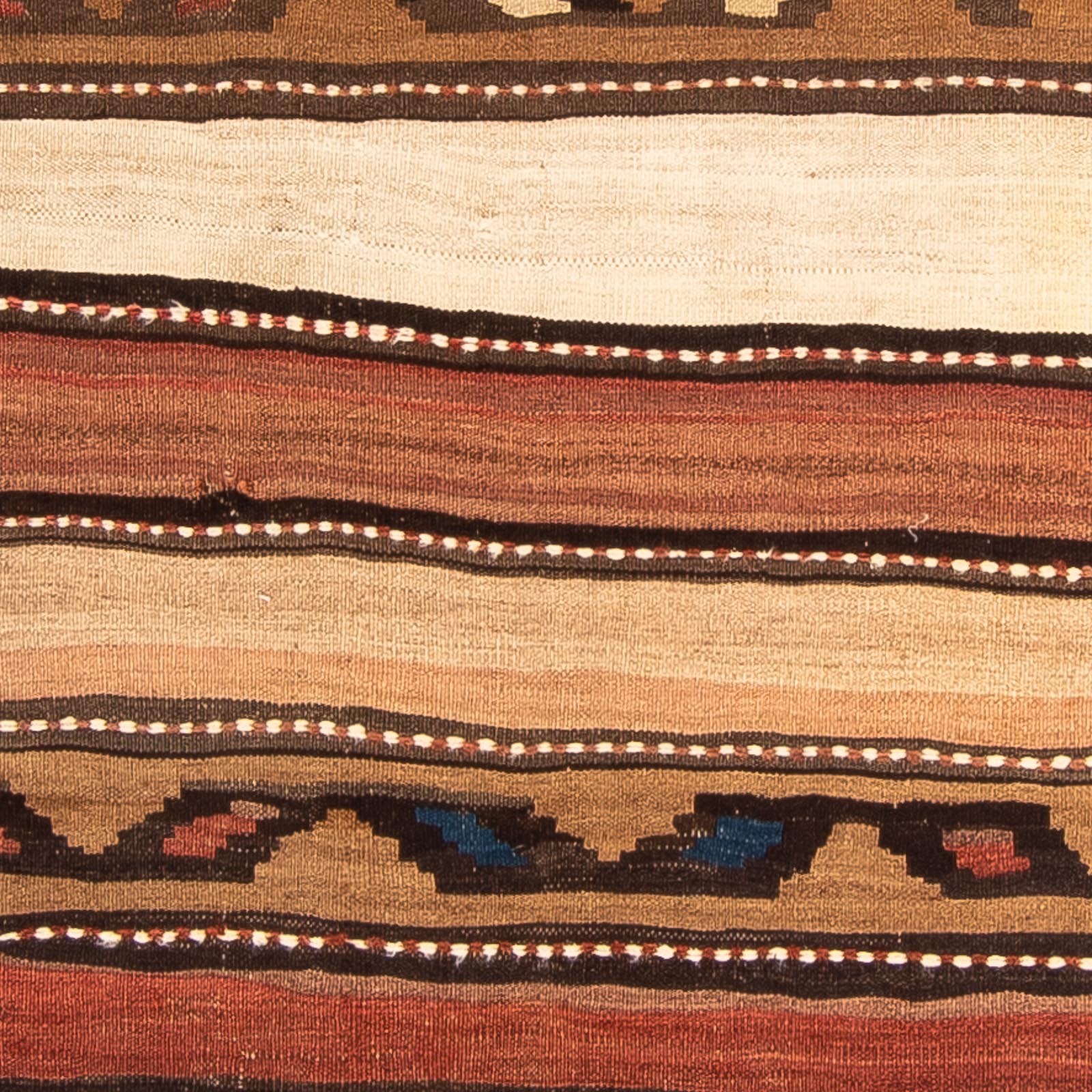 Tappeto corsia Tappeto Kelim - Vecchio - 290 x 90 cm - multicolore