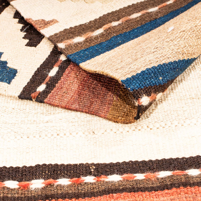 Tappeto corsia Tappeto Kelim - Vecchio - 290 x 90 cm - multicolore