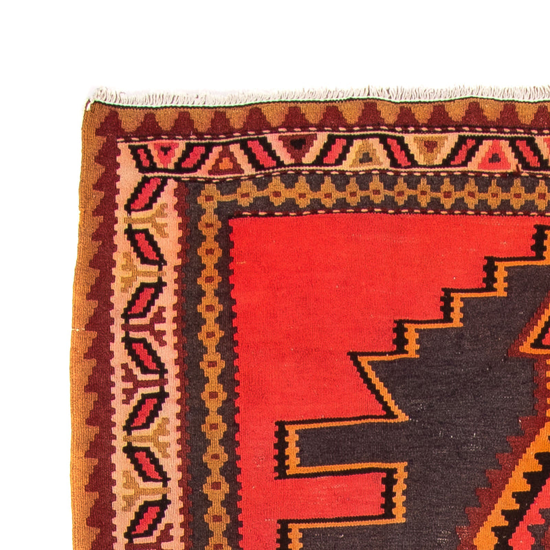 Tappeto corsia Tappeto Kelim - Vecchio - 290 x 150 cm - multicolore